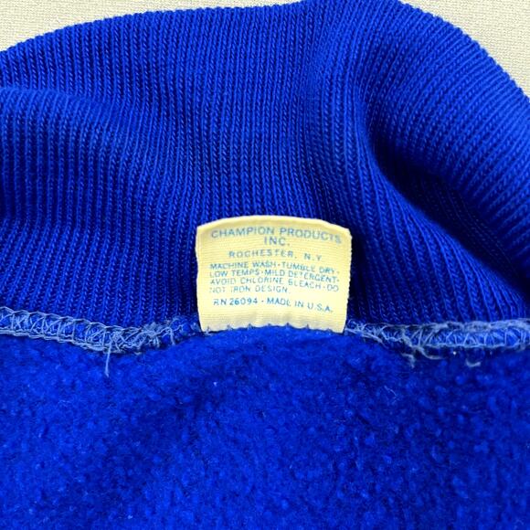 Vintage San Francisco State University Jacket Adult Large Blue Champion SFSU 70s - Picture 5 of 14